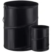 2 Pcs Pop up Car Trash Can, Combination Size Portable Collapsible Trash Can w...