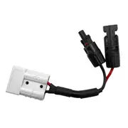 14AWG 10CM Solar Charging Cable to Anderson Cable Compatible with Anderson Adapter for Portable Power Station Solar Generator Outdoor Camping