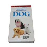 Professional Advice for a Happier Healthier Loving Dog VHS Video Dr Michael Fox