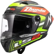 FF805 Thunder GP Aero Replica Black 06 Full Face Helmet