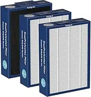 Classic 500/600 Series Dual Protection Filter, Compatible with Blueair 500/600 Series Air Cleaner Purifiers 503 • 505 • 603 • 650E • 550E • 501 • 510 • 555EB • 601 • 605 • 580i •680i • 690i,Pack of 3