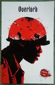 'Overlord' Movie Poster (2018) - Limited Edition - 17" x 11" ***NEW***