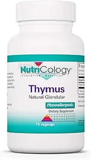 Nutricology Thymus, Vegicaps, 75-Count