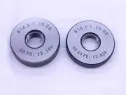 NEW M14 X 1.25 6g SOLID THREAD RING GAGES 14 GO NO GO P.D.'S = 13.160 & 13.028