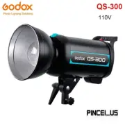 Godox QS-300 110V Studio Flash Photo Strobe Light 300Ws Monolight Flash Strobe