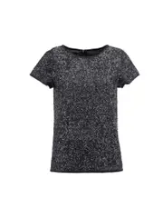 Zadig & Voltaire Deluxe Anthracite Sequinned Top
