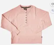 GAP Henley Sweatshirt Lds.Pullover Color Peach Melba Sz. Ex-Small New With Tags