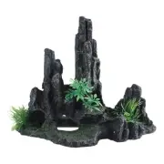 Reptiles Artificial Plant Resins Aquariums Decoration Large Fish Tanks Accessory