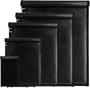 5-Piece Faraday Bag with Five Sizes to Choose from, Suitable for laptops, Tablets, Mobile Phones, and car Keys, Equipped with a fire-Resistant and Waterproof Signal Blocking Bag