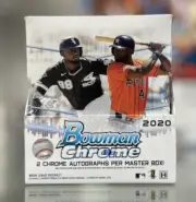 2020 Bowman Chrome Baseball Hobby Box (2 Autos) - Factory Sealed