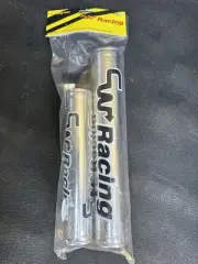 CW Racing Mirror Chrome BMX Pad Set by Flite Old School Rare