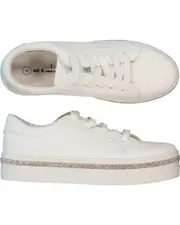 Women Bling Lace Up Shoe