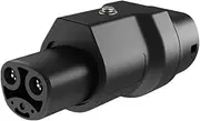 GBT to Tesla Adapte，32A 220V NACS Electric Vehicle Charging Connector Portable Ev Charger Adapte Compatible for Tesla