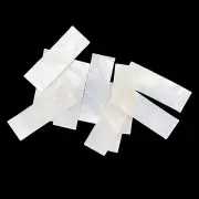 Genuine Mother of Pearl Shell Inlay Slices 10pcs for Violin Cello Instrument