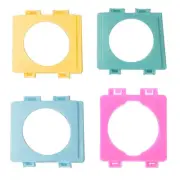 Pipe Mouth Baffle Hamsters Toy Cages Tunnel Port Outside Plate Connector Plastic
