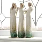 Family Sisters By My Side Home Office Decoration Statue Desktop Ornaments