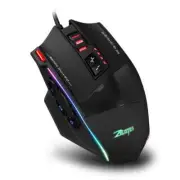 Wired Gaming Mouse 13 Keys Light Mouse Belt 128KB on-board Memory Counterweight