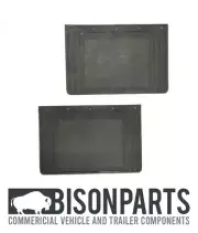 *DAF TRUCK RUBBER MUDFLAP 18" X 12" (406 X 305MM) PLAIN BLACK BP83-101/2