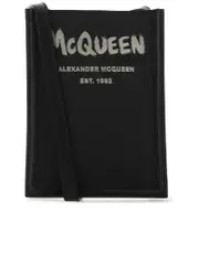 Alexander Mcqueen Fabric Mini Edge Crossbody Bag