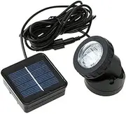6 LED Solar Powered Outdoor Garden Landscape Yard Spot Light Lawn Lamp Spotlight