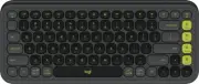 Logitech Pop Icon Keys Compact Bluetooth Wireless Keyboard Graphite & Green