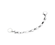 Hole Shoe Chain Multilayer Decoration Unisex Punk Cut-out Shoe Charm Shoes Decoration - A