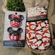 Disney Mickey Mouse Salt and Pepper Shakers and Mini Mitten 2Pk Oversized