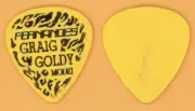 Dio Craig Goldy Vintage Guitar Pick - 1987 Dream Evil Tour