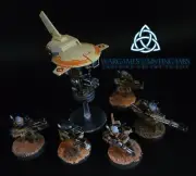 Handpainted Tau Pathfinder Kill Team WH40K Collectible Figure for Wargames