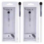 Precision Eyeshadow Brush - 013 by Idun Minerals for Women - 1 Pc Brush - Pack of 2