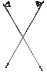 LEKI Nordic Walking Titanium AirFOIL Walking Pole 115cm