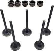 3PCS Intake and 2PCS Exhaust Valve Kit Compatible with Hisun HS 700CC ATV UTV ERP Code P007000147110000 P007000147210000