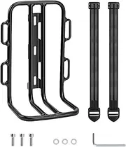 Front Bike Rack - Large Loading Capacity Luggage Touring Carrier Racks | Cycling Accessories, Bag Luggage Shelf for Front Fork Tube
