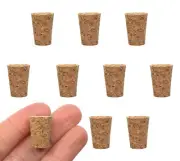 Eisco Labs Cork Stoppers, Size #2 - Tapered Shape - 10 Pack