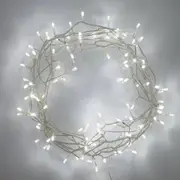 COOL WHITE 10m - 100 LED Christmas Fairy lights