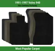Lloyd Ultimat Front Row Carpet Mats for 1991-1997 Volvo 940 (for: Volvo)