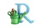Beatrix Potter Alphabet - R - Peter Rabbit in Watering Can