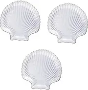 Ciieeo 3 Pcs Bowl Plate Fruit Plates Serving Platter Appetizers Display Candy Display Birthday Dessert Dish