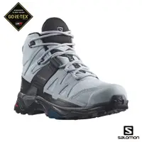 在飛比找PChome24h購物優惠-SALOMON 女 X ULTRA 4 GTX 中筒登山鞋 