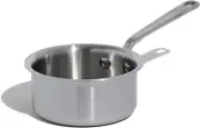 Cookware - 3/4 Quart Stainless Steel Butter Warmer - 5 Ply Stainless Clad - Prof