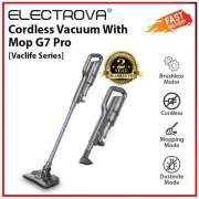 Electrova Vaclife G7 Pro Smart Cordless Bagless Wet&Dry Vacuum Cleaner with Mop