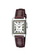 Casio General Silver Dial Brown Leather Strap Unisex Watch LTP-V007L-7B2UDF-P