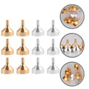12 Pcs Small Spray Bottle Skincare Funnel Metal Perfumes for Men
