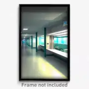 Pixel Art Poster - Pure Hospital (8 Bit Psychedelic Trippy Video Game Print)