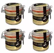 4x180g Hungarian Foie Gras, Goose liver pate, Made from 50% Fattened Goose Liver