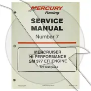 Mercury Marine Outboard 6.2L 377 EFI Engine Factory Shop Service Repair Manual