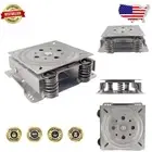 8.25" Heavy-Duty Swivel Rocker Plate - Easy Installation for Chair Restoration