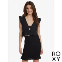 在飛比找momo購物網優惠-【ROXY】女款 女裝 短裙 TELL ME(黑色)