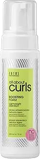 All About Curls Boosting Foam | Lightweight Definition Hold | Curly Hair Products | Volumizing Extra Fullness & Body | All Curly Hair Types | Vegan & Cruelty Free | Sulfate Free | 6.7 Fl Oz