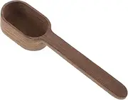 VICASKY Small Wooden Scoop Seasoning Spoon for Kitchen Outdoor Use Polished Salt Spoon for Tea Spice Ingredients Measurement Kitchen Utensil